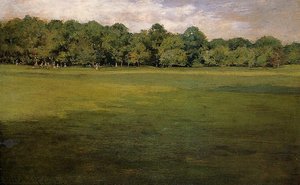 Prospect Park (also Known As Croquet Lawn, Prospect Park (.)) — William Merritt Chase
