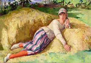 Cecile Walton — Dorothy Johnstone, Impressionism