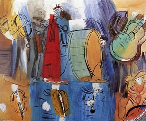 The Mexican Musicians — Raoul Dufy