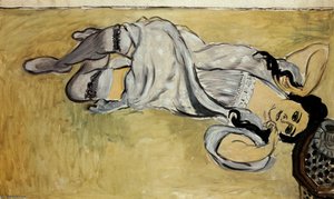 Laurette À La Tasse À Café Huile Sur Toile Collection Particulière — Henri Matisse