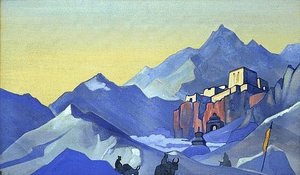 Path To The Kailas Monastery — Nicholas Roerich