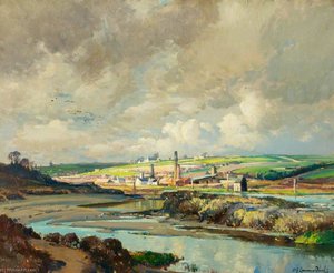 November Bissoe, Cornwall — Samuel John Lamorna Birch