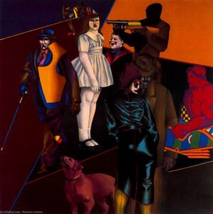 The Street — Richard Lindner