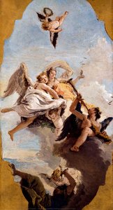 Virtue And Nobility Putting Ignorance To Flight — Giambattista Tiepolo