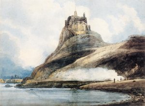 Lindisfarne Castle, Holy Island — Thomas Girtin