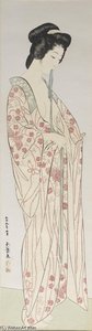Woman Dressing In A Long Undergarment — Goyō Hashiguchi