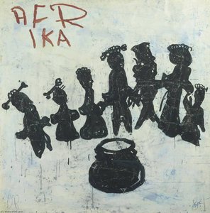 Untitled (afrika) — Donald Baechler