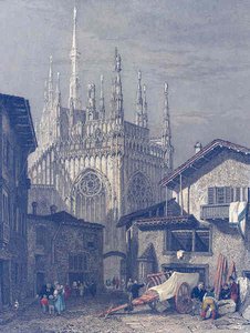 The Duomo At Milan, Italy — Clarkson Frederick Stanfield
