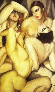 Group Of Four Naked — Tamara De Lempicka
