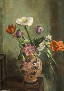 Arum And Tulips — Vanessa Bell