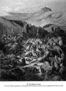 The Battle Of Arsuf — Paul Gustave Doré, Romantic Realism