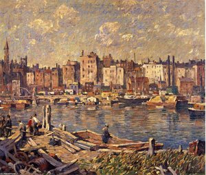 Harlem River — Robert Spencer