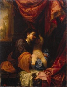 St Joseph And The Infant Christ — Juan Antonio Frias Y Escalante