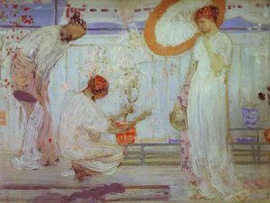 The White Symphony, Three Girls — James Abbott Mcneill Whistler