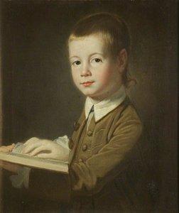 Portrait Of A Boy (probably James Collingwood) — George Romney, Rococo