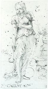 Muse Calliope — Albrecht Dürer