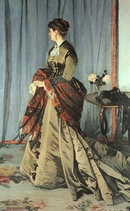 Madame Gaudibert, Oil On Canvas, Musée D'orsay, — Claude Monet