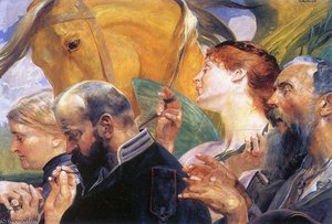 Law Fatherland Art (art) — Jacek Malczewski