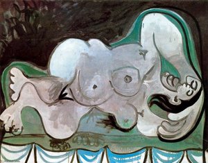 Lying Naked Woman 2 — Pablo Picasso
