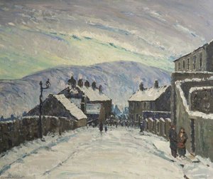Winter Evening, Derbyshire — James Patchell Chettle
