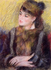 Study Of A Woman — Pierre-auguste Renoir, Impressionism