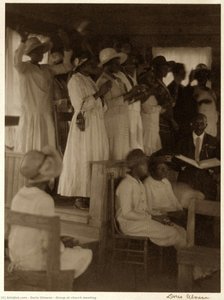 Group At Church Meeting — Doris Ulmann
