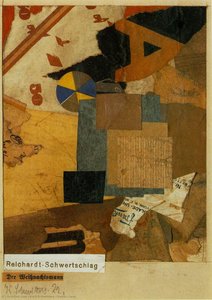Santa Claus — Kurt Schwitters, Dada Collage