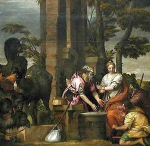 Rebecca And Eliezer — Paolo Veronese