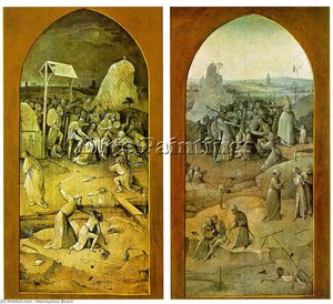 Tiptych Of Temptation Of St Anthony — Hieronymus Bosch