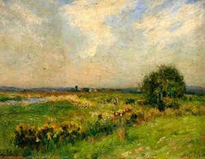 Rural Scene — Arthur George Bell