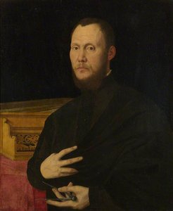 Portrait Of A Musician — Bernardino Campi