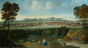 View of Leicester from the South