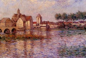 Moret Sur Loing — Alfred Sisley
