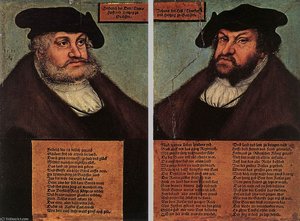 Portrait Of Johannes Cuspinian D1 (13) — Lucas Cranach The Younger