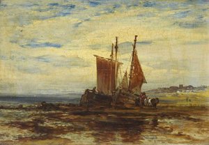 Fishing Scene — George Paul Chalmers, Impressionism