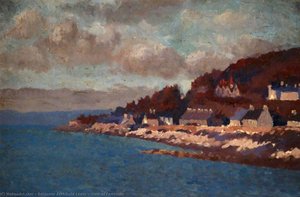 View Of Ferryside — Benjamin Archibald Lewis