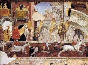 Allegory Of April (detail) — Francesco Del Cossa, Renaissance Style