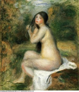 Seated Bather 5 — Pierre-auguste Renoir