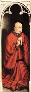 The Ghent Altarpiece: The Donor — Jan Van Eyck