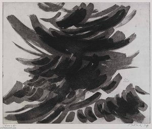 Angry Waves, State I — Gabor Peterdi