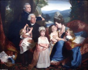 Portrait Of Familie Copley — John Singleton Copley