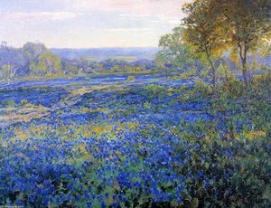Fields Of Bluebonnets — Robert Julian Onderdonk