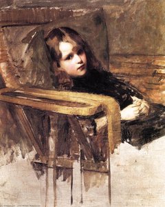 The Easy Chair — John William Waterhouse