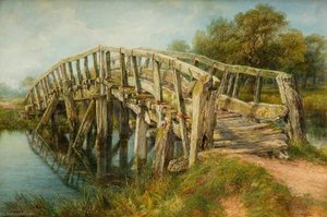 The Ladder Bridge, Weeping Cross, Staffordshire