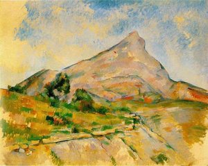 Mont Sainte-victoire — Paul Cézanne, Post-impressionism