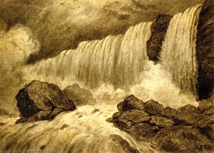 Niagara (also Known As American Falls) — Christopher Pearse Cranch