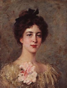 Portrait — Konstantin Yegorovich Makovsky