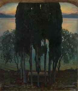 Peace. Tomb among the Cypresses