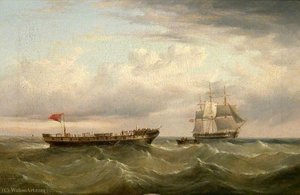The Barque 'canton' Abandoned — Henry Redmore