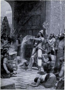 Shalmaneser I Pours Out The Dust Of Arina Before His God Ashur — Ambrose Dudley